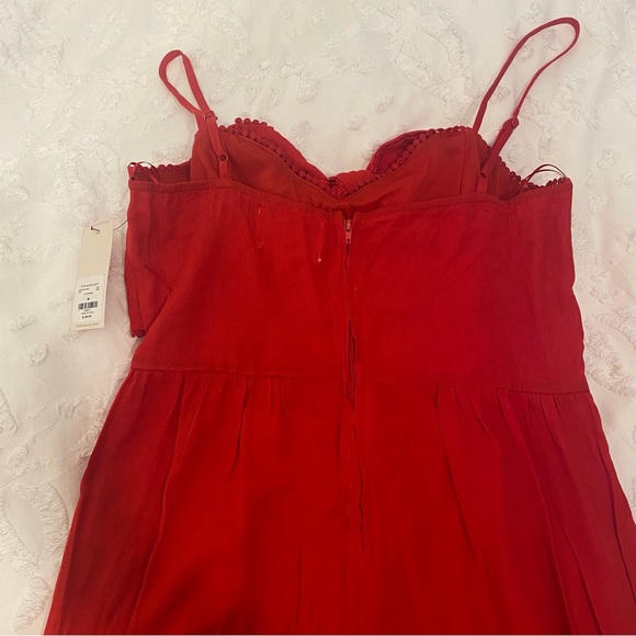 Red jumpsuit - Picture 6 of 6